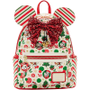 Disney - Minnie Christmas 10 Inch Faux Leather Mini Backpack