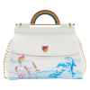 Lisa Frank - Markie Reflection 8 Inch Faux Leather Crossbody Bag