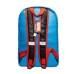 Captain America - Cosplay 18 Inch Faux Leather Backpack with Pin Set