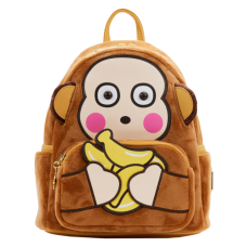 Sanrio - Monkichi Cosplay 10 Inch Faux Leather Mini Backpack