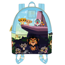 The Lion King (1994) - Pop! Pride Rock 10 Inch Faux Leather Mini Backpack