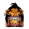 Disney Villains - Scar Scene 10 Inch Faux Leather Mini Backpack