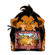 Disney Villains - Scar Scene 10 Inch Faux Leather Mini Backpack