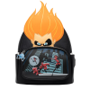 The Incredibles - Syndrome Scene 10 Inch Faux Leather Mini Backpack