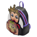 Disney Villains - Evil Queen Scene Lenticular Apple 10 Inch Faux Leather Mini Backpack