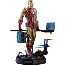 Iron Man - Iron Man The Origins Collection Deluxe 1/6th Scale Die-Cast Hot Toys Action Figure