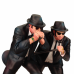 The Blues Brothers - Jake and Elwood Singing the Blues 7 Inch PVC Statue