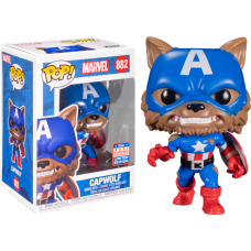 Captain America - Capwolf Year of the Shield Pop! Vinyl Figure (2021 Summer Convention Exclusive)