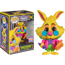 Alice in Wonderland - Blacklight White Rabbit Pop! Vinyl Figure (2021 Summer Convention Exclusive)