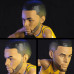 NBA - Steph Curry in Yellow  Uniform (Warriors) 12 Inch Vinyl Figure