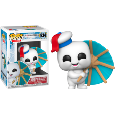 Ghostbusters: Afterlife - Mini Puft with Cocktail Umbrella Pop! Vinyl Figure