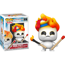 Ghostbusters: Afterlife - Mini Puft on Fire Pop! Vinyl Figure