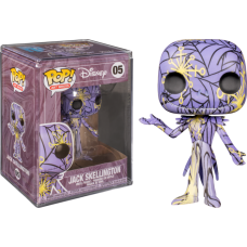 The Nightmare Before Christmas - Jack Skellington Purple Artist Series Pop! Vinyl Figure with Pop! Protector