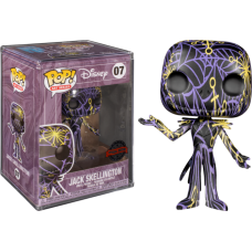 The Nightmare Before Christmas - Jack Skellington Artist Series Pop! Vinyl Figure with Pop! Protector