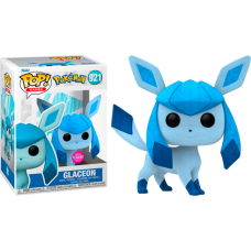 Pokemon - Glaceon Flocked Pop! Vinyl Figure