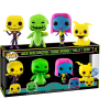 The Nightmare Before Christmas - Jack, Oogie Boogie, Sally & Zero Blacklight Pop! Vinyl Figure 4-Pack