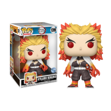 Demon Slayer - Kyojuro Rengoku 10 Inch Jumbo Pop! Vinyl Figure