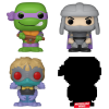 Teenage Mutant Ninja Turtles - Donatello, Shredder, Baxter Stockman & Mystery Bitty Pop! Vinyl Figure 4-Pack