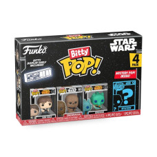 Star Wars - Han Solo, Chewbacca, Greedo & Mystery Bitty Pop! Vinyl Figure 4-Pack