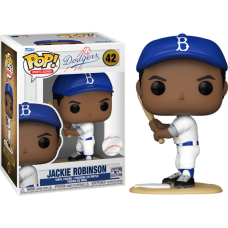 MLB Baseball - Jackie Robinson Batting Pop! Vinyl Figure