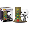 The Nightmare Before Christmas 30th Anniversary - Jack Skellington with Christmas Door Deluxe Pop! Vinyl Figure