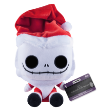 The Nightmare Before Christmas 30th Anniversary - Santa Jack Skellington 7 Inch Pop! Plush