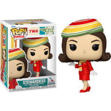 Ad Icons: Trans World Airlines (TWA) - Stewardess Pop! Vinyl Figure