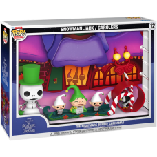 The Nightmare Before Christmas - "What’s This?" Snowman Jack Deluxe Pop! Moment Vinyl Figure