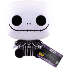 The Nightmare Before Christmas 30th Anniversary - Jack Skellington Glow-in-the-Dark 7 Inch Pop! Plush