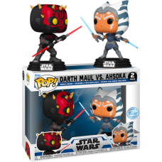 Star Wars: The Clone Wars - Darth Maul vs. Ahsoka Tano Pop! Vinyl Figure 2-Pack