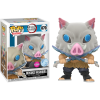 Demon Slayer - Inosuke Hashibira with Blades Crossed Flocked Pop! Vinyl Figure