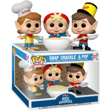 Kellogg's - Snap, Crackle, & Pop Rice Krispies Pop! Moment Vinyl Figure