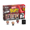 WWE - Bret “Hit Man” Hart, Shawn Michaels, “Mean” Gene Okerlund & Mystery Bitty Series 01 Pop! Vinyl Figure 4-Pack