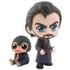 Fantastic Beasts 2: The Crimes of Grindelwald - Albus Dumbledore & Niffler Cosbaby 3.75 Inch Hot Toys Bobble-Head Figure 2-Pack