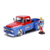 DC Bombshells - 1956 Ford F100 Pickup with Supergirl 1/24th Scale Hollywood Rides Die-Cast Vehicle