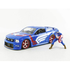 Captain America - 2006 Ford Mustang GT 1/24th Scale Die-Cast Vehicle