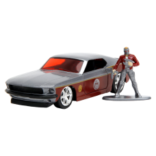 Marvel Comics - 1969 Ford Mustang Fastback 1:32 Scale Vehicle with Star Lord Figure