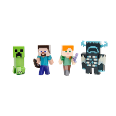 Minecraft - 2.5 inch MetalFigs 4-Pack