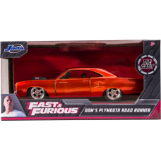 Furious 7 - Dom’s 1970 Plymouth Road Runner 1/32 Scale Metals Die-Cast Vehicle Replica