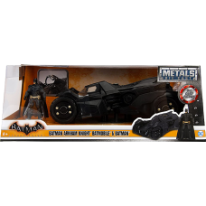 Batman: Arkham Knight - Batman with Batmobile Hollywood Rides 1/24th Scale Die-Cast Vehicle Replica