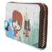 Foster’s Home for Imaginary Friends - Mac & Bloo 4 Inch Faux Leather Zip-Around Wallet