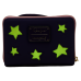 Coraline - Stars Cosplay Glow in the Dark 4 Inch Faux Leather Zip-Around Wallet