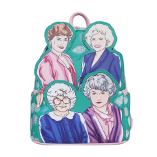 The Golden Girls - Stay Golden 10 Inch Faux Leather Mini Backpack