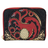 Game of Thrones: House of the Dragon - House Targaryen Sigil 4 Inch Faux Leather Zip-Around Wallet