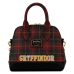 Harry Potter - Gryffindor Varsity Plaid 8 Inch Faux Leather Crossbody Bag