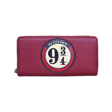 Harry Potter - Platform 9 3/4 4 Inch Faux Leather Zip-Around Wallet