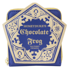 Harry Potter - Honeydukes Chocolate Frog 4 Inch Faux Leather Zip-Around Wallet