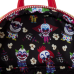 Killer Klowns from Outer Space - Glow in the Dark 10 Inch Faux Leather Mini Backpack