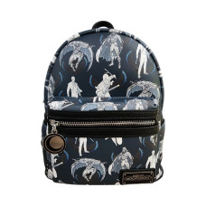 Moon Knight - Moon Knight Print 10 Inch Faux Leather Mini Backpack