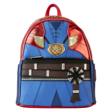 Marvel - Doctor Strange Metallic Cosplay 10 Inch Faux Leather Mini Backpack